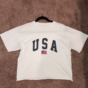 brandy melville usa crop top